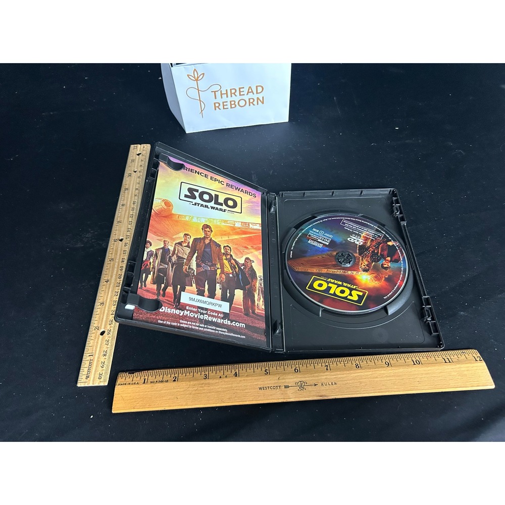 Solo A Star Wars Story DVD‎ Disney Movie Rewards Code